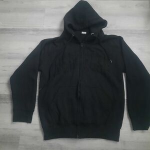 New York Black Zip Up Hoodie